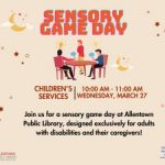 Sensory Game Day for Adults