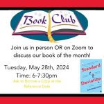 Adult Book Club: May