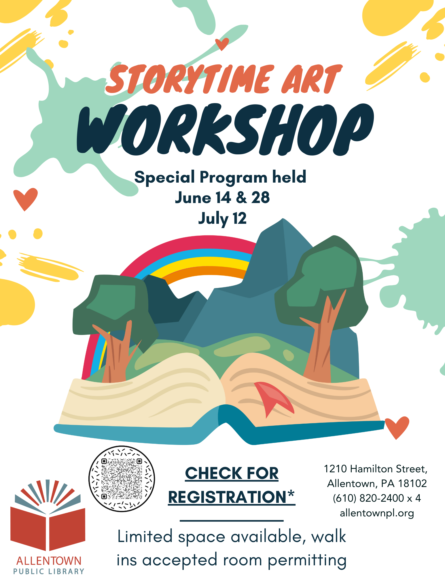 Story Time Art Allentown Public Library