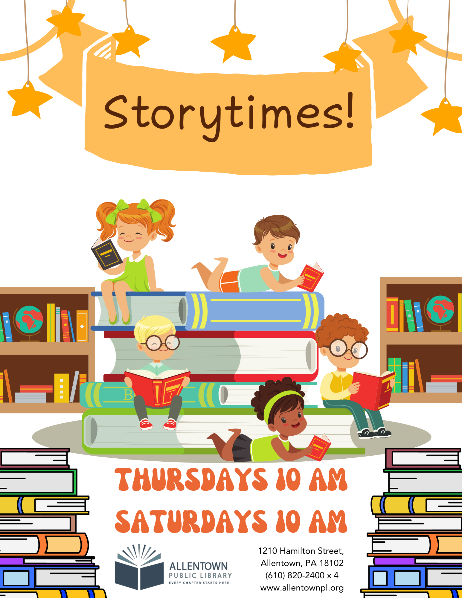 Story Time Allentown Public Library