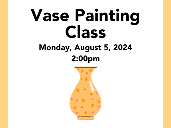 Vase Painting Class