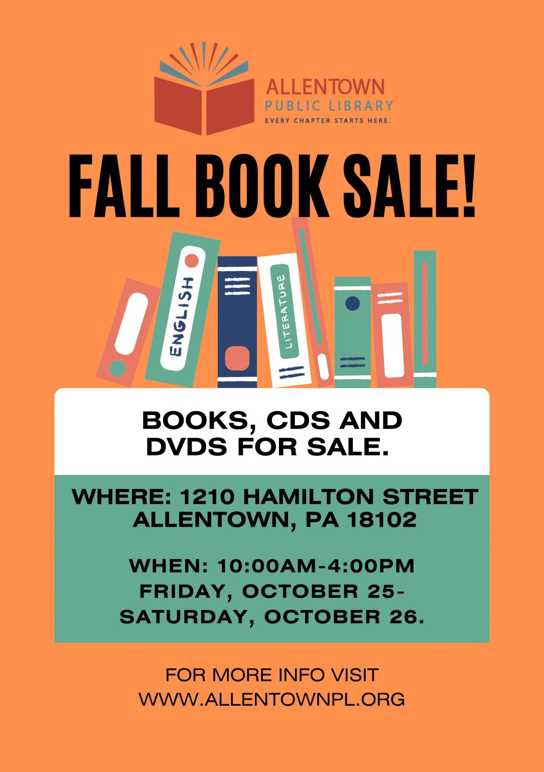Fall Book Sale Allentown Public Library