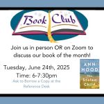 Adult Book Club: June