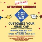 Customize Your Grad Cap For HS Seniors (Summer 2025)