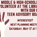 Teen Advisory Board Meeting