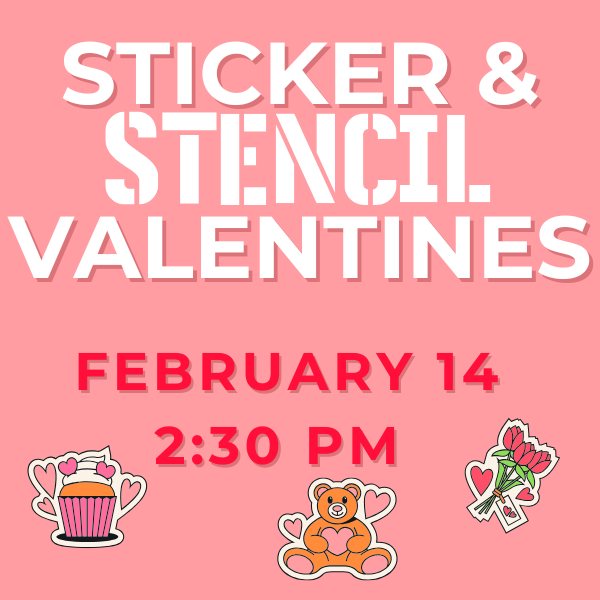Valentine's Stickers & Stencils for Teens