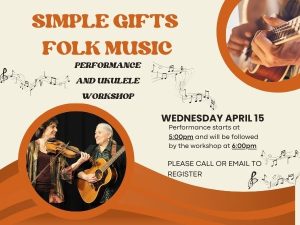 Simple Gifts Folk Music Event Information