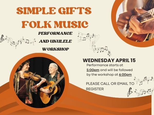 Simple Gifts Folk Music Event Information