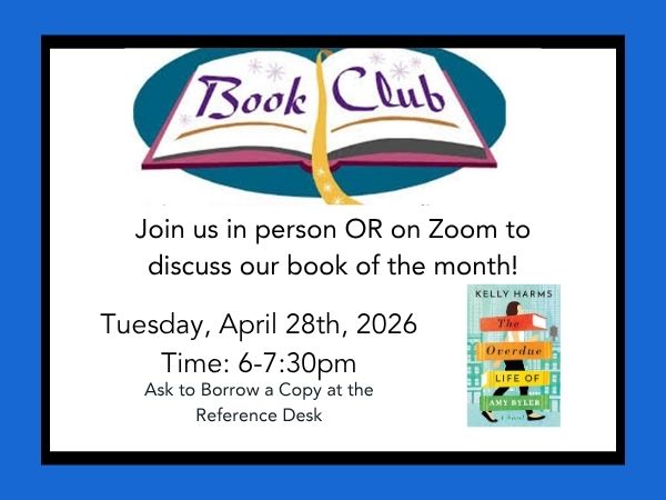Adult Book Club: April