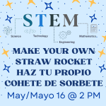 STEM- Make your own Straw Rocket