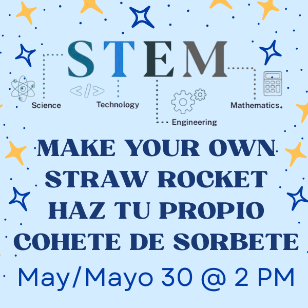 STEM- Make your own Straw Rocket