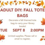 Adult DIY: Fall Tote Bags